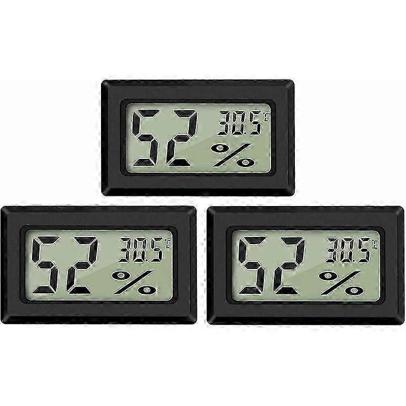 Mini Digital LCD Thermometer Hygrometer Temperature Humidity -50~70?10%~99% RH Portable Indicator for Office Kitchen Humidity