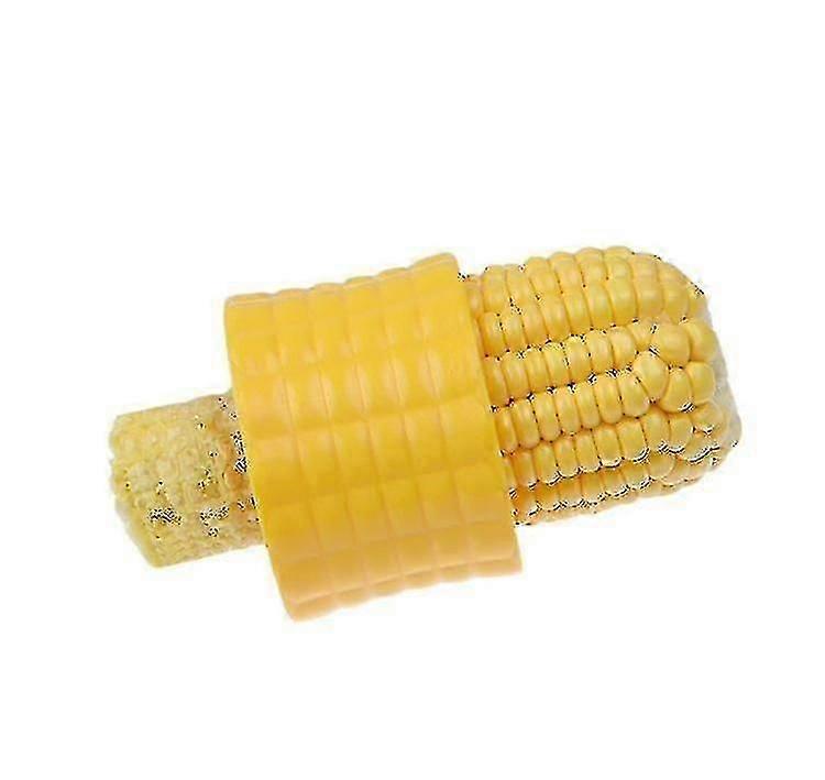 Cob Corn Stripper, Sweetcorn Kernel Remover Tool, Yellow, 7 X 5 Cm