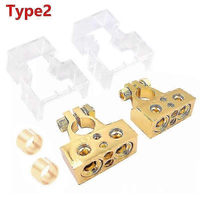 Battery Terminal Connector Positive And Negative Pole Heavy-duty Automobile Battery Terminal Top Post Multi Battery Terminal