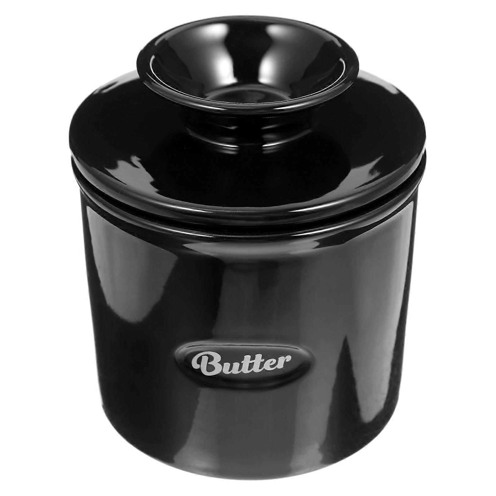 Ceramic Butter Holder with Lid – Elegant Kitchen Storage Container for Daily Use, Special Lid Design