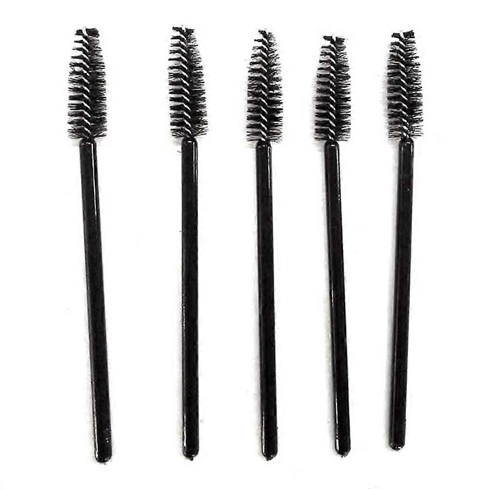 Nylon Eyelash Brush for Makeup Use Lightweight and Portable with 12pcs Mascara Wands 0.5in
