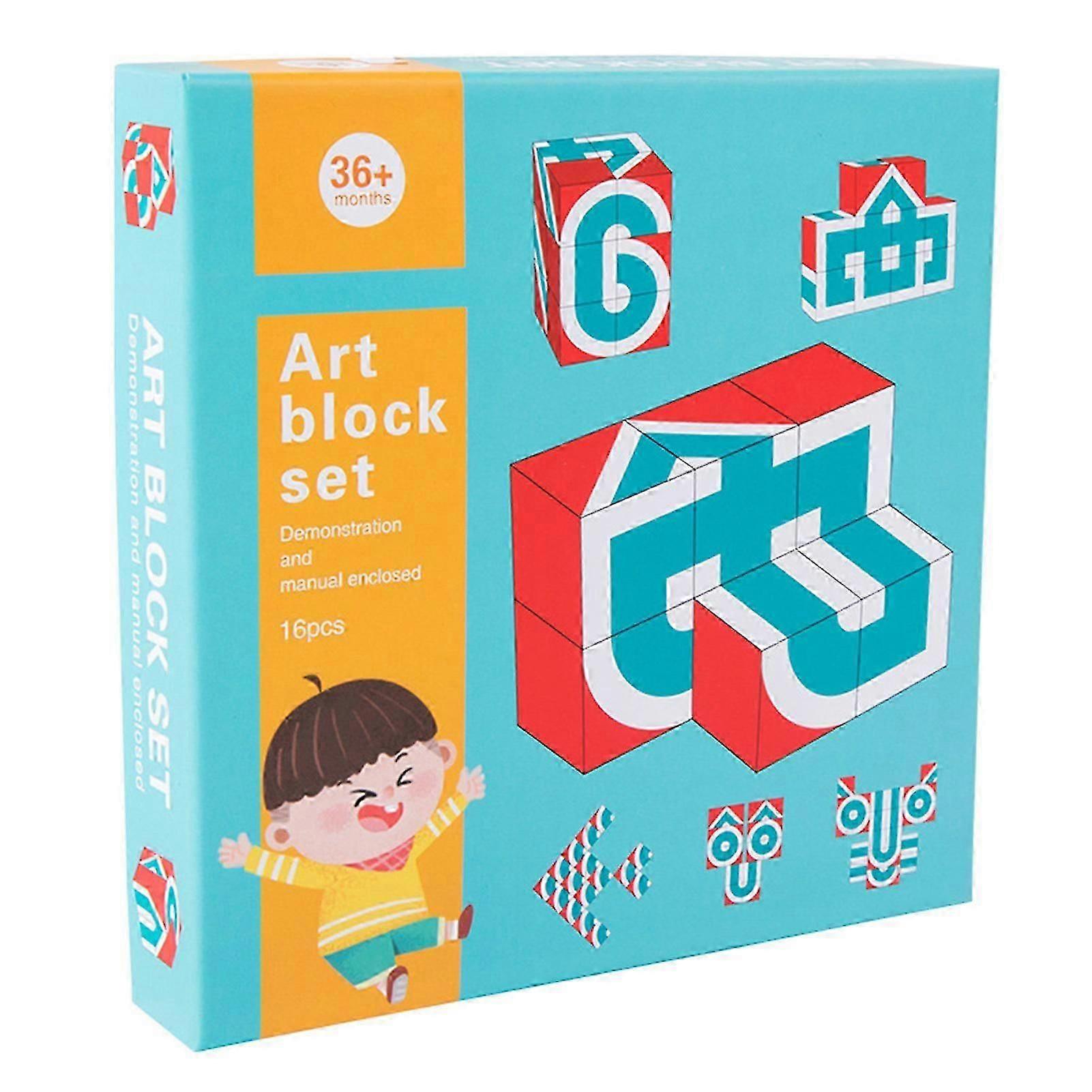 Early Learning Block Toy Large Particles And Easy To Grasp Early Educational Toys For Toddlers