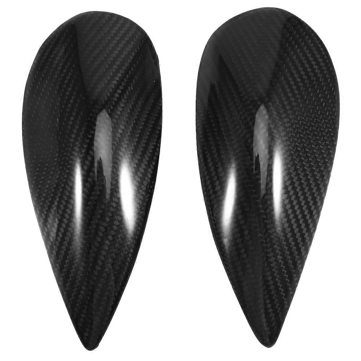 Carbon Fiber Motorcycle Fuel Tank Protector Shell Decoration Protector Covers for Ninja650 Z650 2017-2023