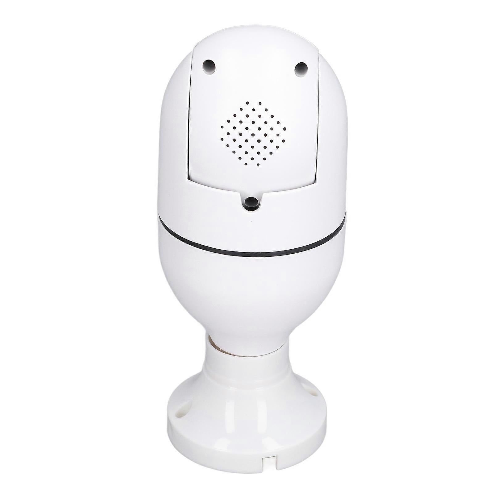 E27 Bulb Home Security Camera Panoramic 360° Night Vision Motion Detection 2 Way Intercom APP Control for Tuya