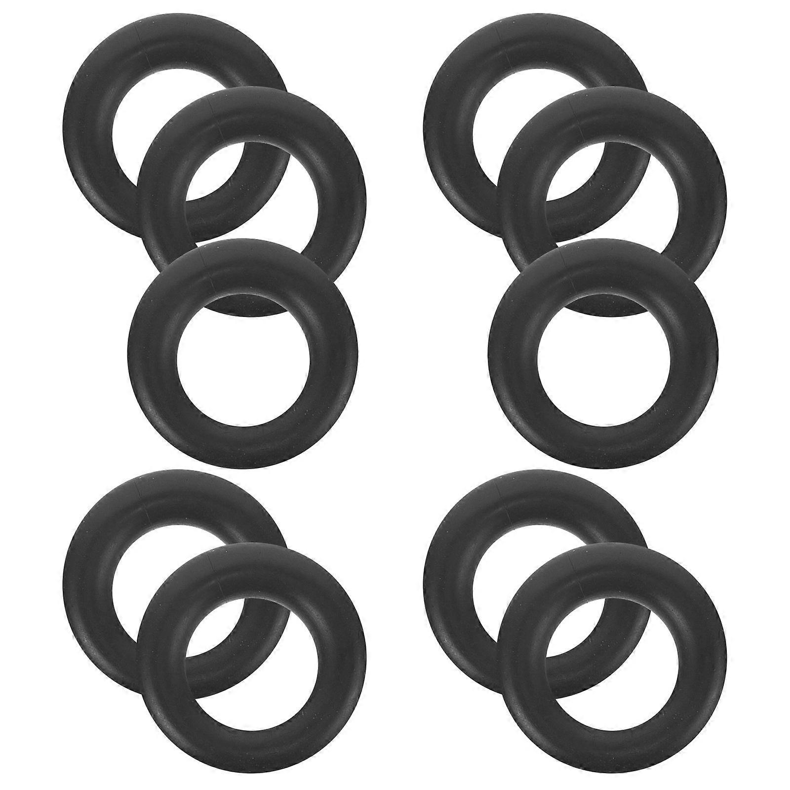 Rubber Winder Rings Replacement for Sewing Machine Friction Wheel Flexible, Easy Install, 10pcs Set Compatible with Major Brands for Repairs &
