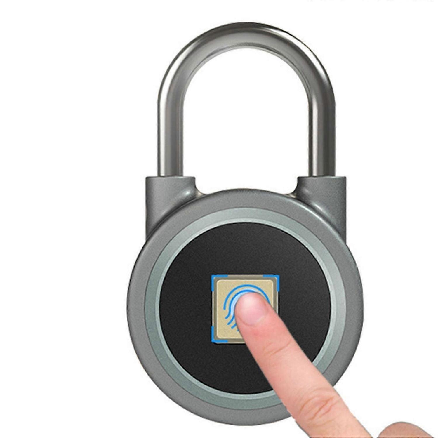 Waterproof Fingerprint Padlock Lock Smart APP Bluetooth Lock Door Keyless