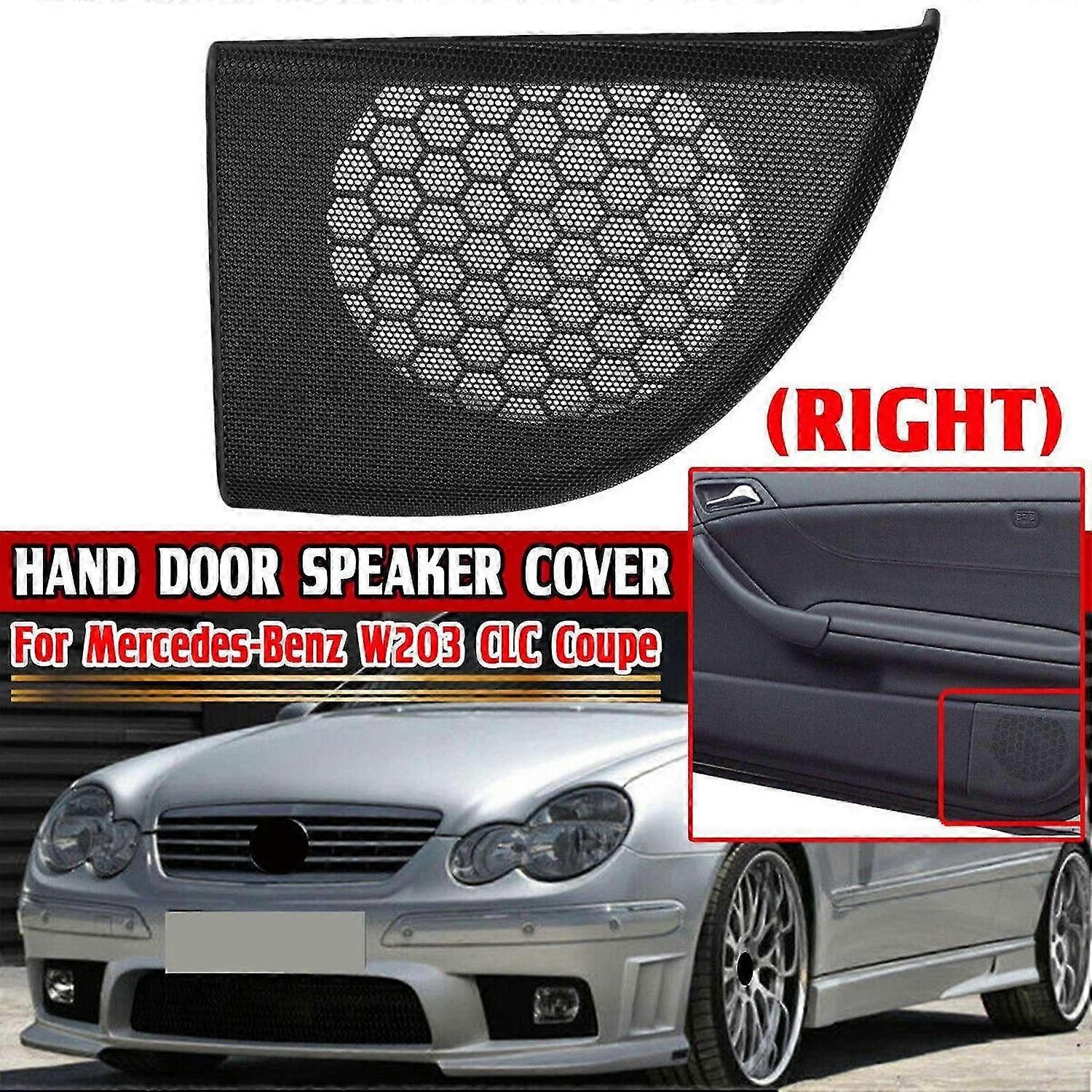 RH Passenger Side Door Speaker Cover For Mercedes W203 CLC Coupe A20372703889051