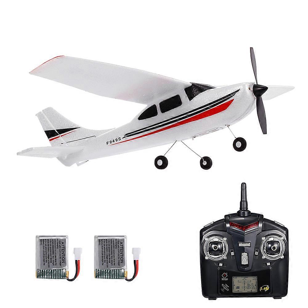 Wltoys F949S RC 2.4G RC Aereo 3CH Telecomando EPP Aereo Modellino di aereo in miniatura All'aperto 2 batterie
