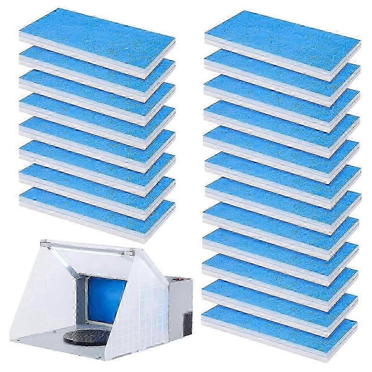 20Pc Filter Paint Booth Filters Booth Replace Filter for Airbrushing Compatible With Master/Paasche JN