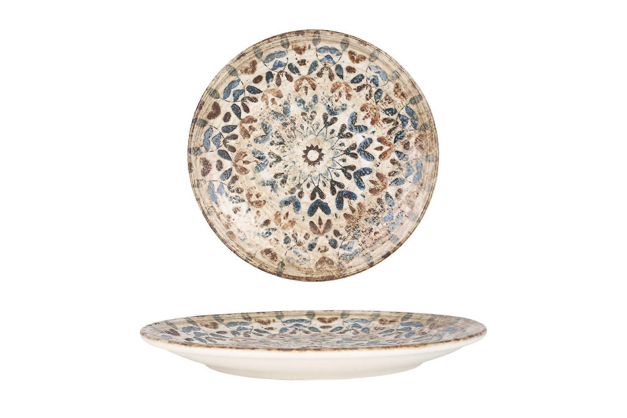 Rinart Dessert Plate - Aztec - Porcelain - 23 cm - set of 6