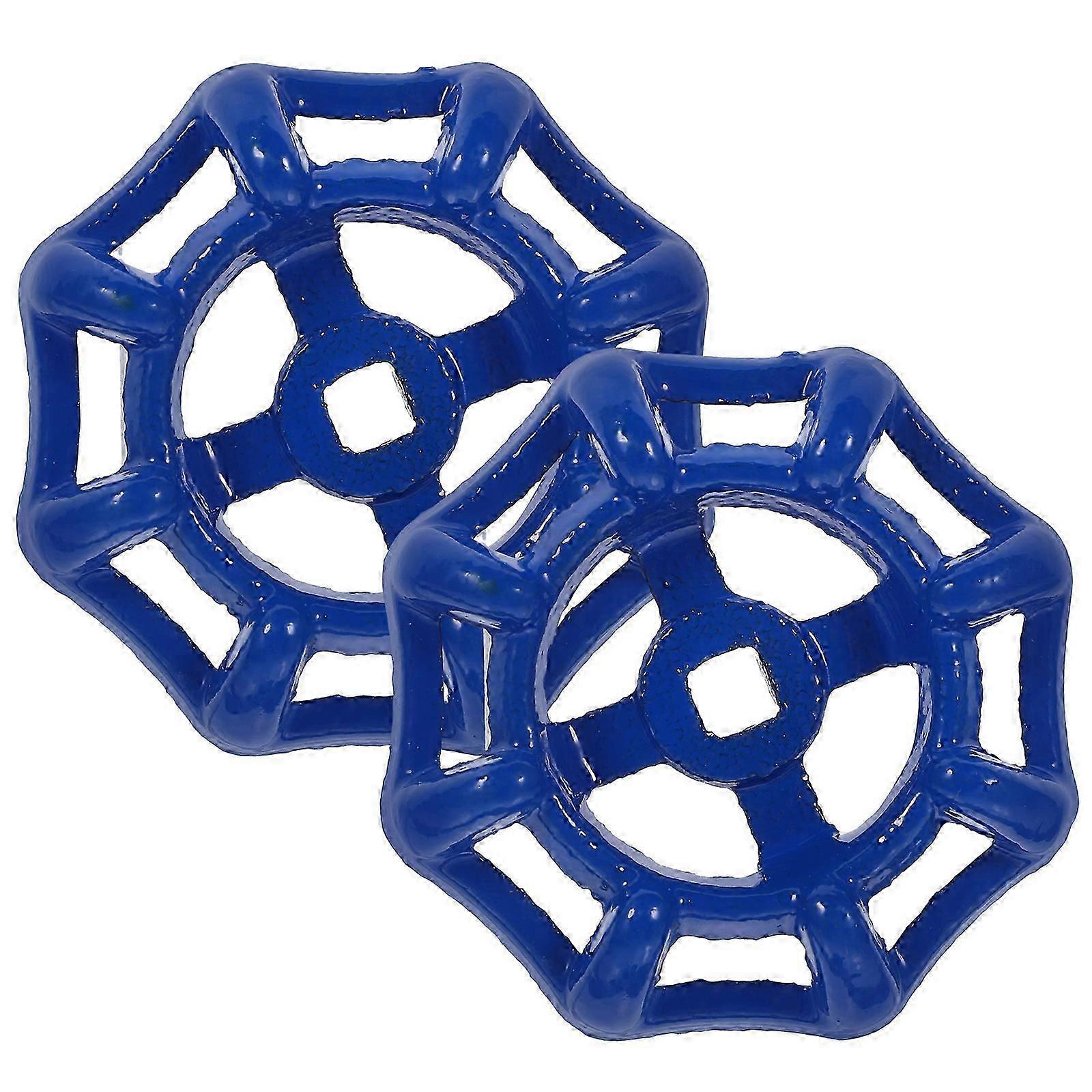 2 Stück Ersatz Absperrschieber Handrad Wasserhahn Ventil Radgriff Metallschlauch Lätzchengriff, Happy H