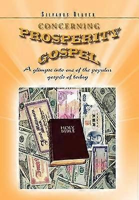 Concerning Prosperity Gospel