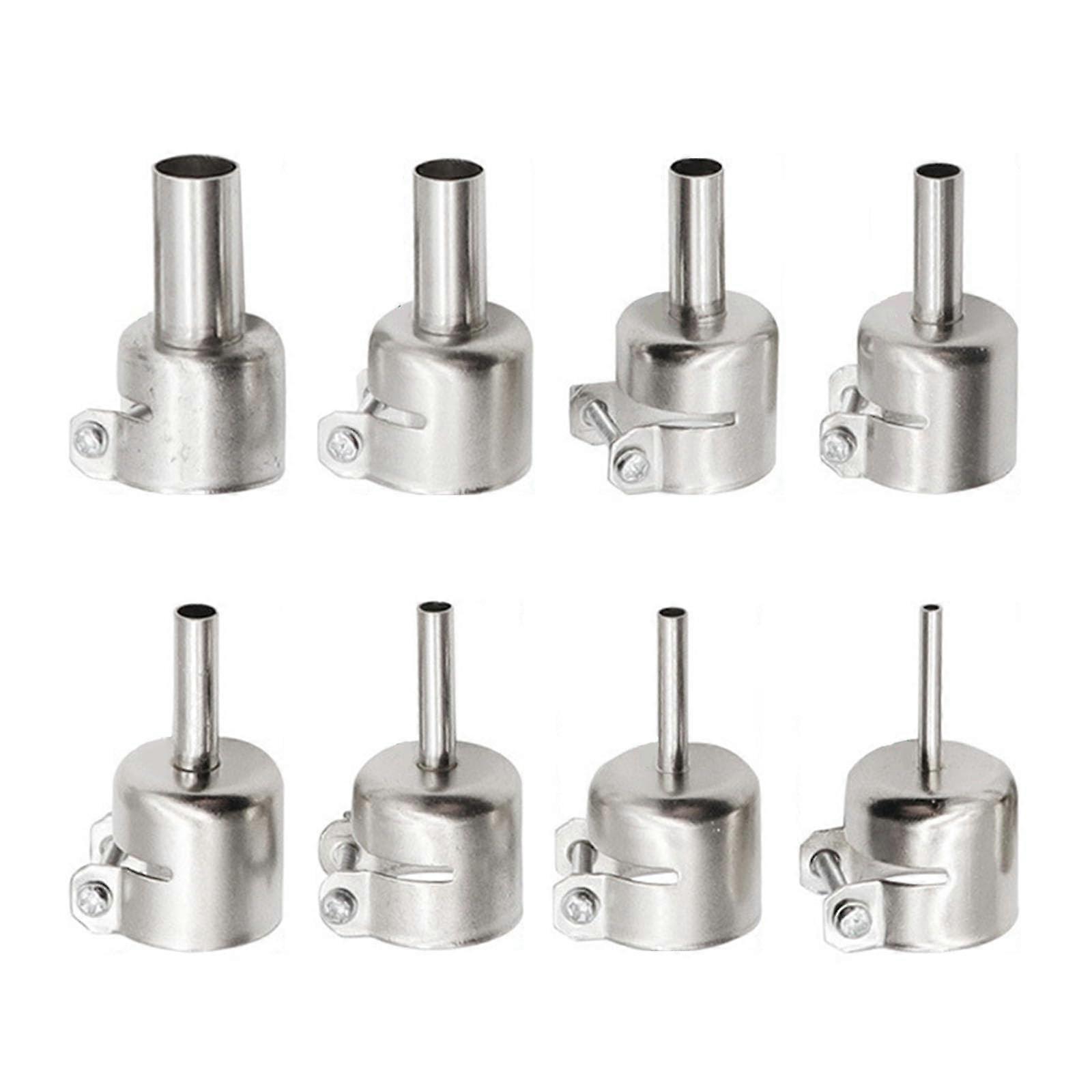 8piece nozzle set for air pumps, hot air soldering station type, tool, effectively avoids hot air