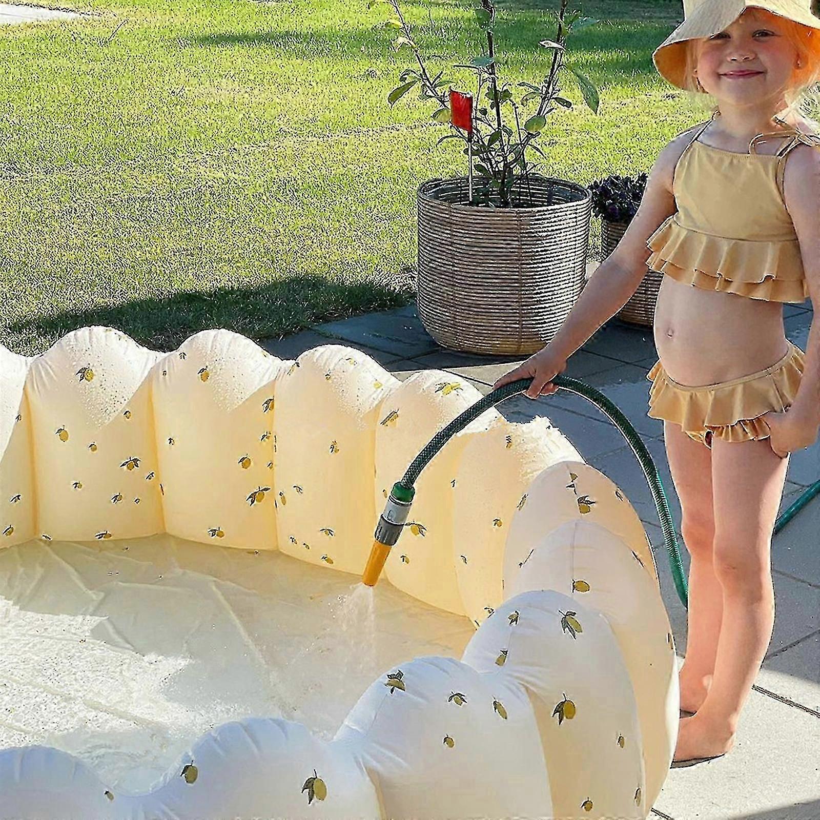 Inflatable Children's Swimming Pool Play Water ,parent-child Interactive Bathing Pool