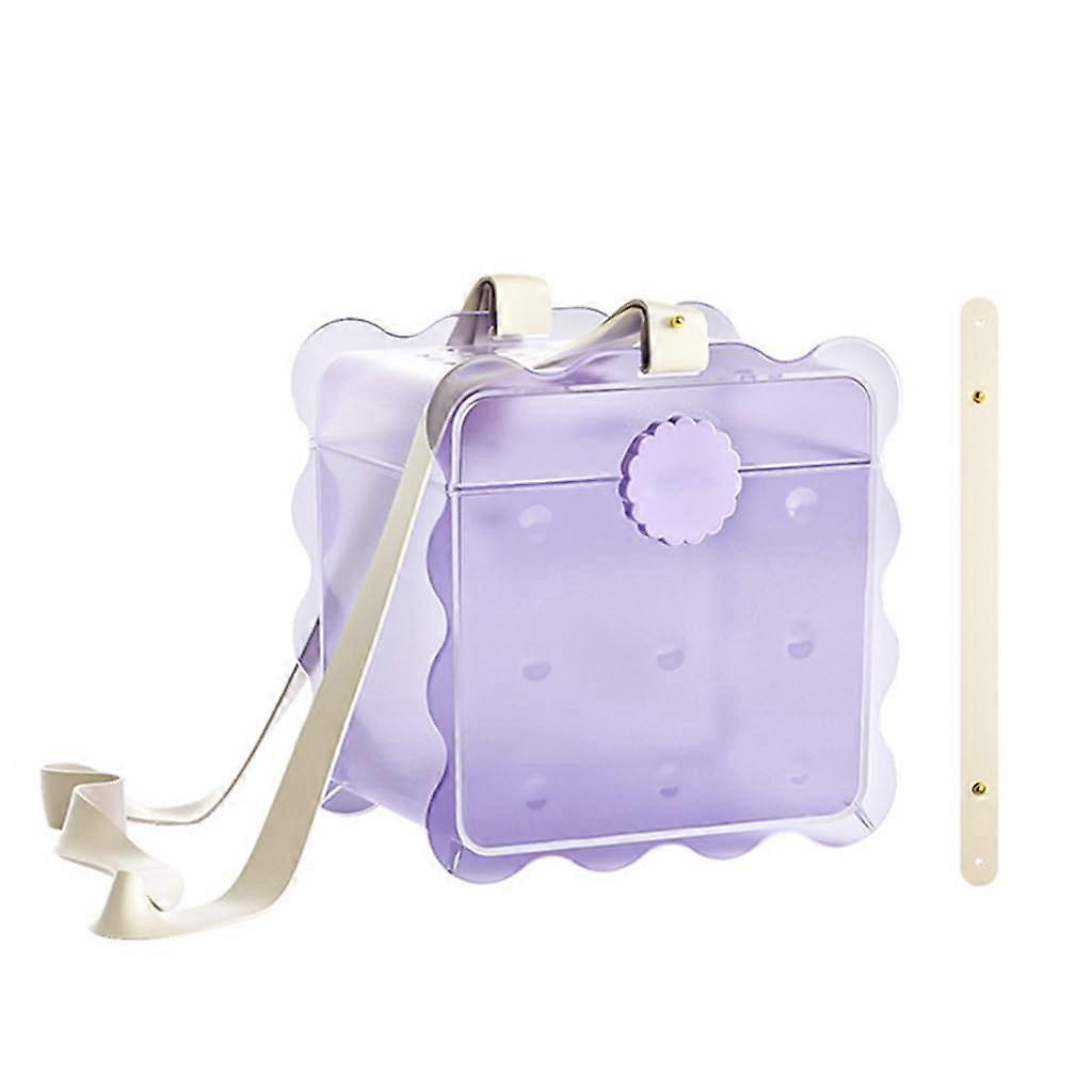 Transport Box for Hamsters and Small Animals, Ventilated Carrier for Squirrels, Portable Size, Durable Material