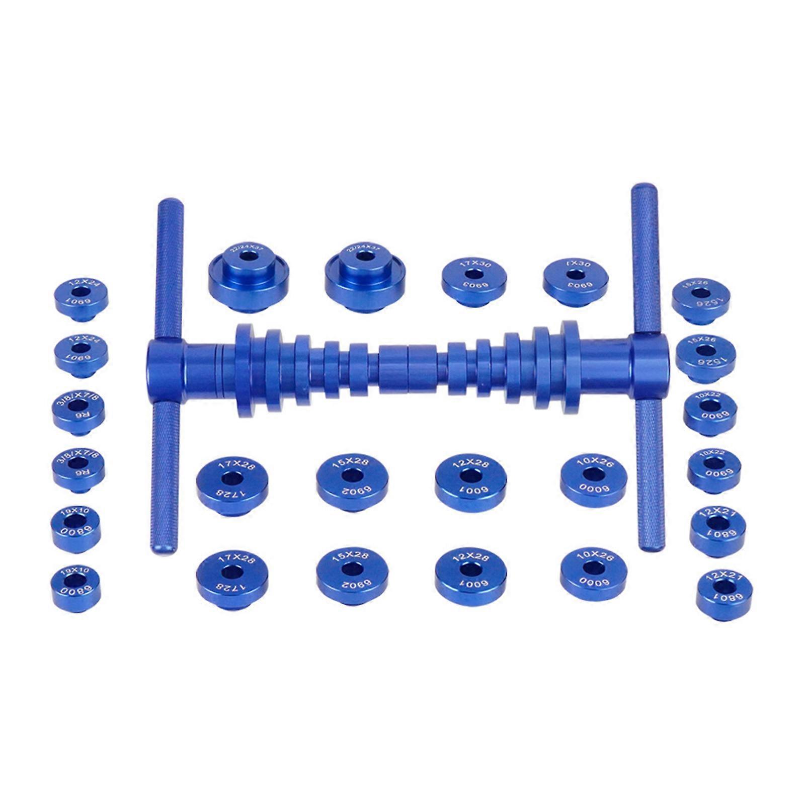 Accuracy Bike Hubs Bearing Press Tool Kit Including Multiple Adapters Simple Operate for Quick 30 Second Installation