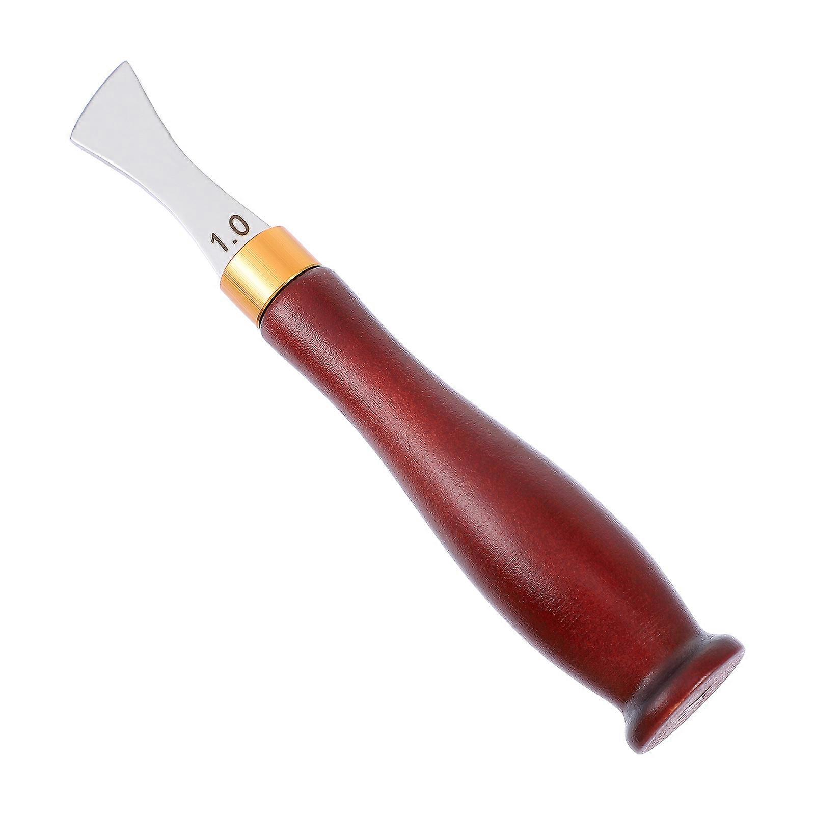 Edges Tool with Synthetic Material and Red Color for DIY Use Perfect for Handbags Wallets Belts 1 Pc