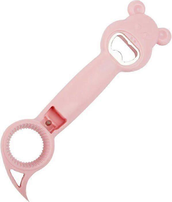 Jar Opener, 4 In 1 Multi-Function Can Opener, Multi-Function Kitchen Tool For Jelly Jars, Wine, Beer And More