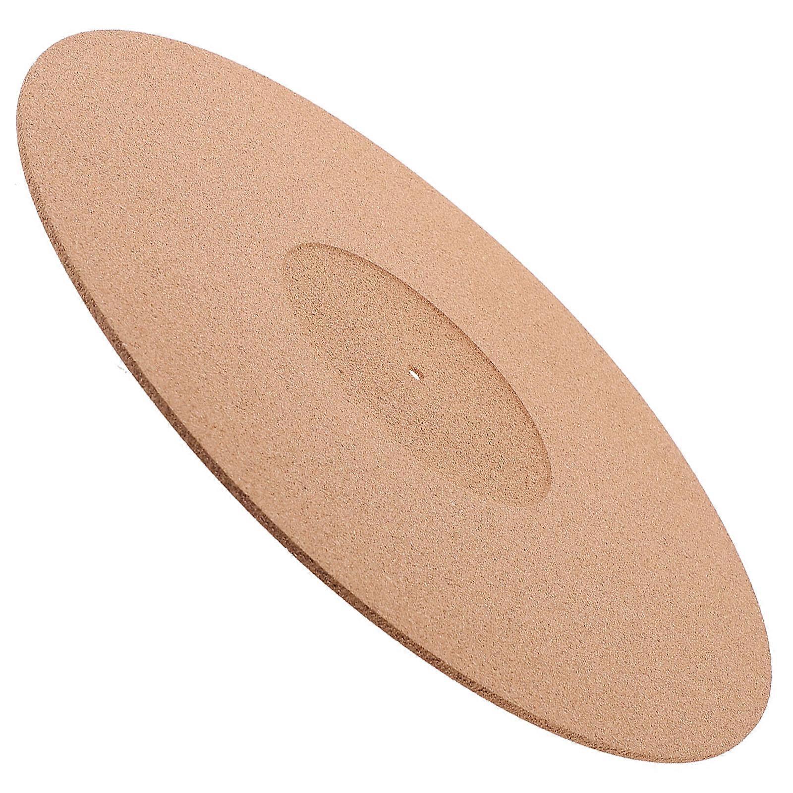 Cork Record Mat Vibration Control Prevent Record Slippage Turntable Elegant 1Pack