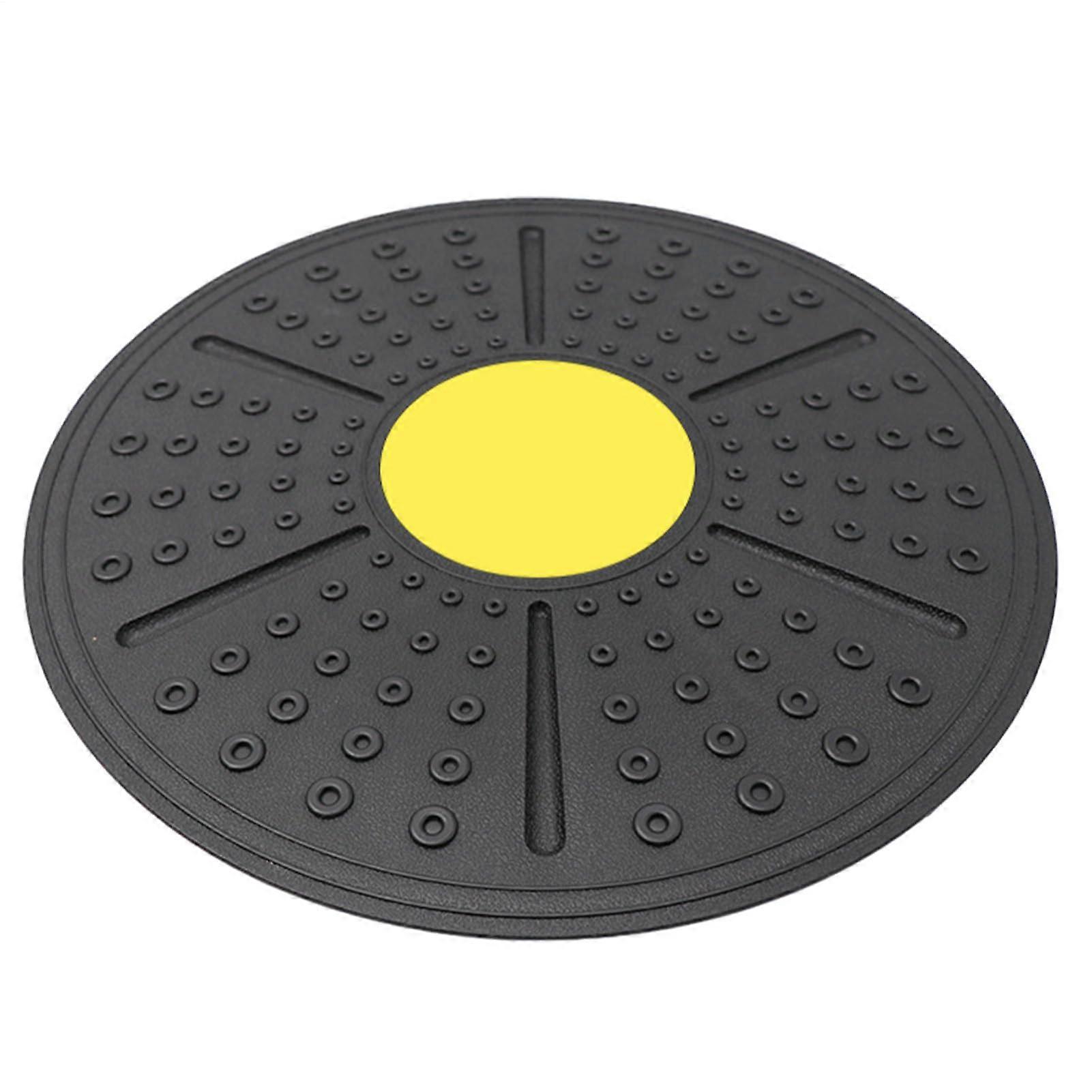 Core Balance Trainer Wobble Stability Platform for Strength Training, Physio (Yellow)