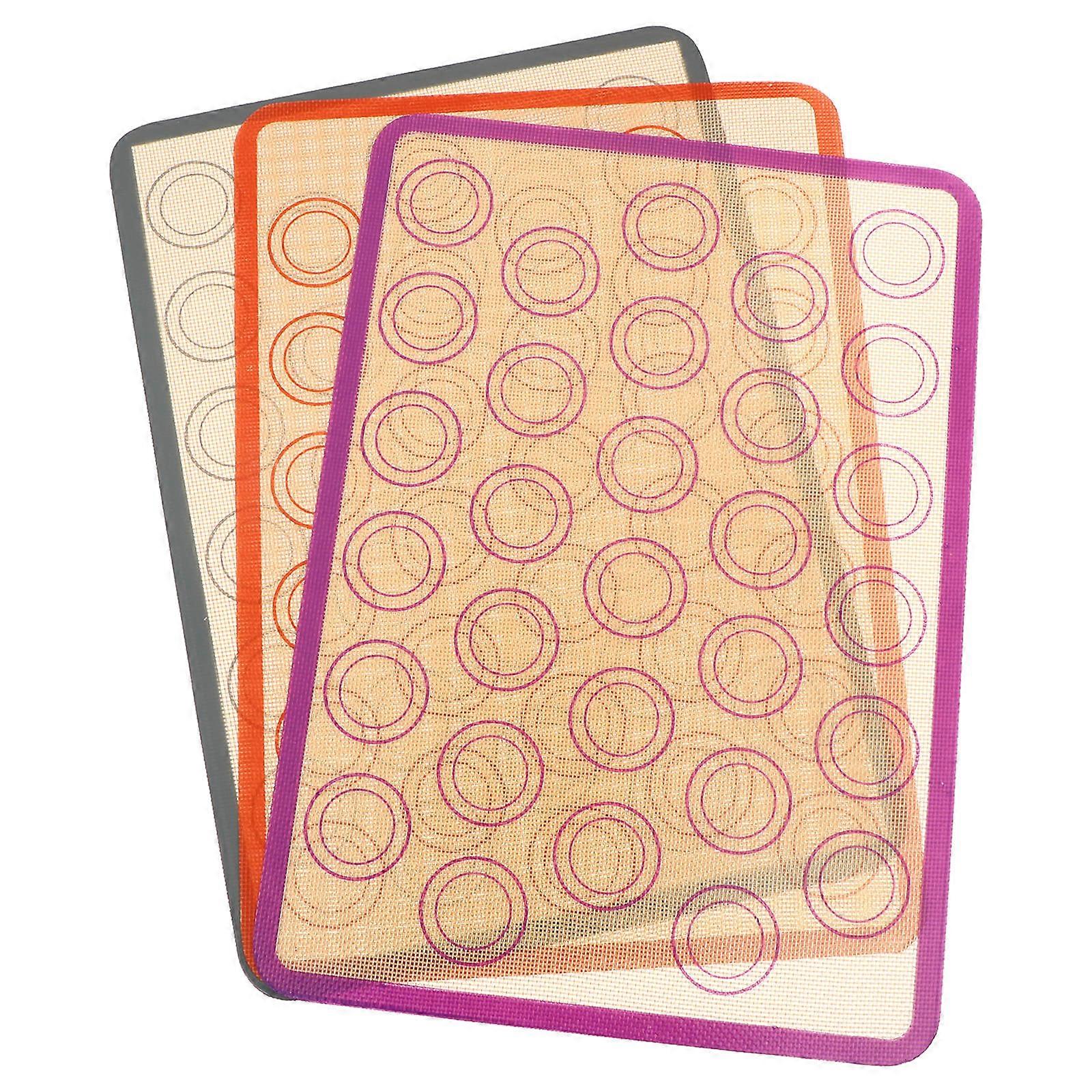 Here's a polished and professional product description for your **Silicone Baking Mat**:
**3pcs Silicone Baking Mat – Non Stick, Food Grade, Heat