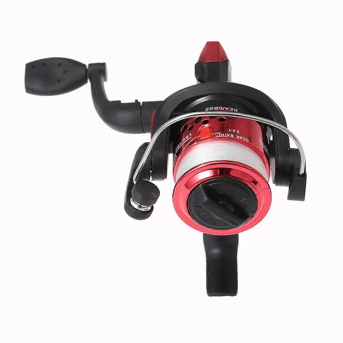 Fishing Reel with Cable Strong Ocean Boat Fishing Aluminium 3.9×3.9×4.5in 1Pcs