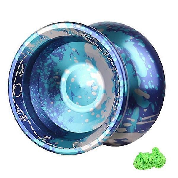 T1 Unresponsive Yo-yo for Competition Use, Alloy Yo-yo for Beginners, Easy to Practice Trick, with Strings