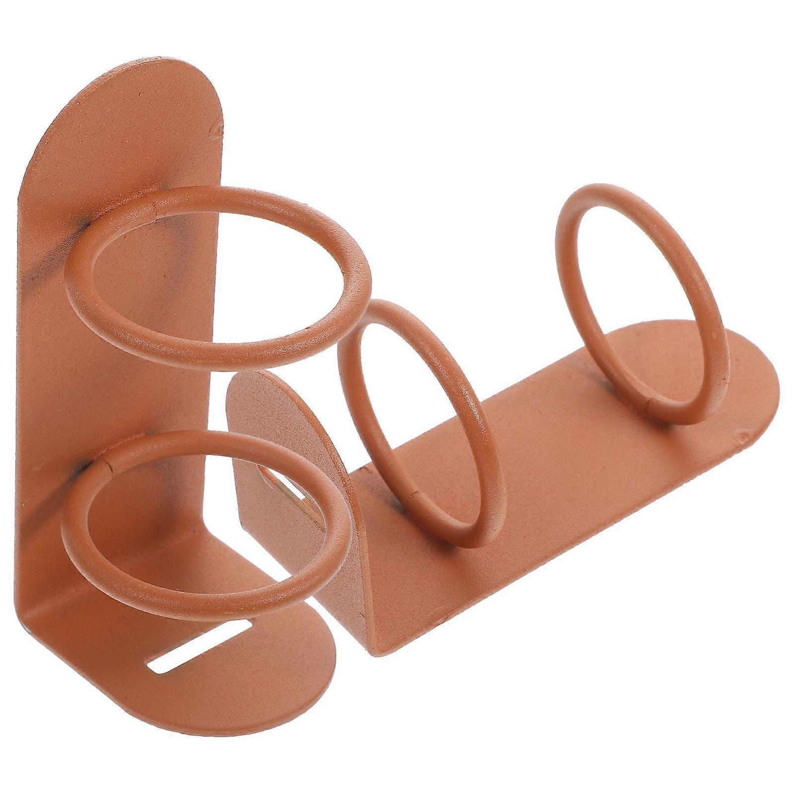 Bathroom Toothbrush Holders Wall Hanging Shelf Rectangular Shape Rust-proof Electroplating Simple and Practical 2Pack