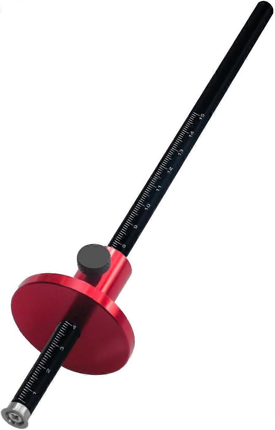 Wood Scribe Tool For Marking With Wheel Gauge, Metric And Inches Measurement