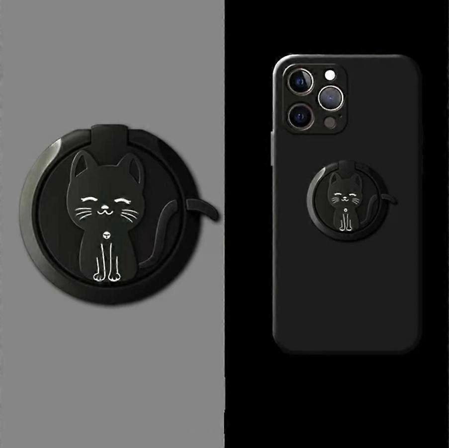 PHONE RING HOLDER FINGER GRIP 360° ROTATE CAT STAND MOUNT CELL FOR MOBILE COVER