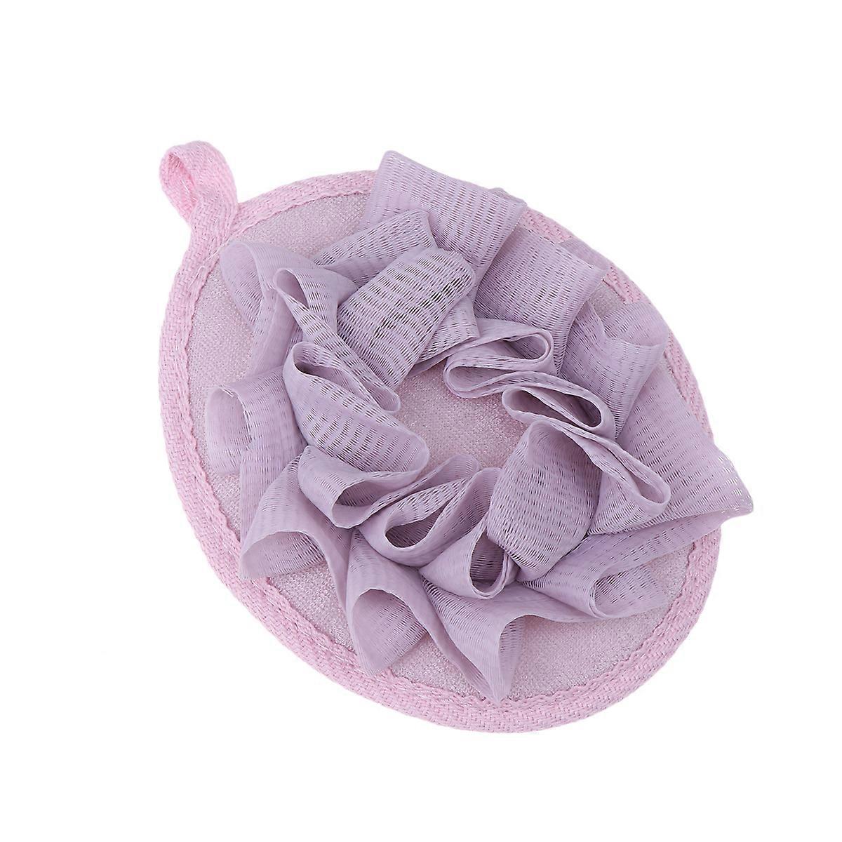 Portable Bath Ball with Bubble Net for Bathroom in Assorted Colors Made of Durable Plastic 6 Pieces