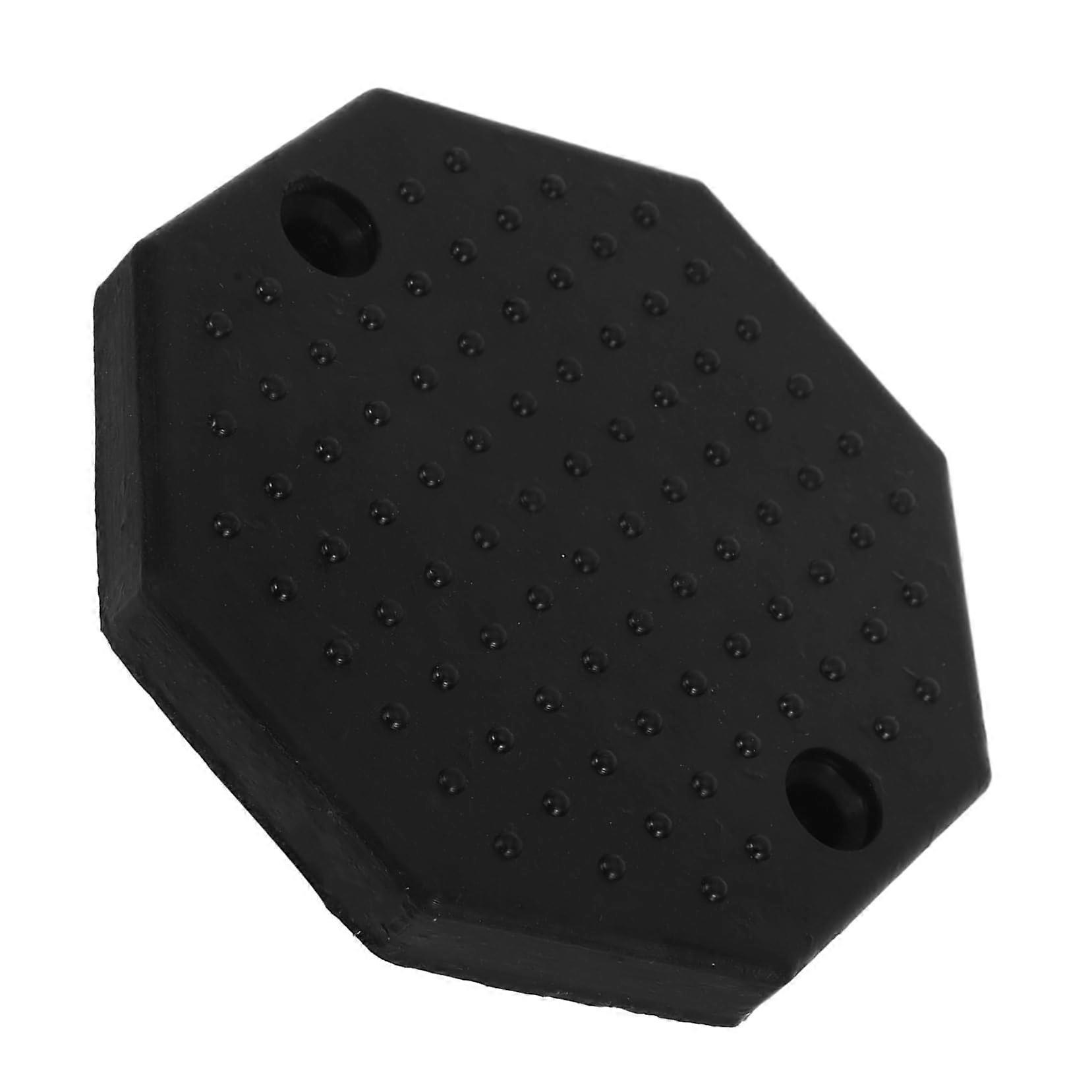 Robust Octagonal Rubber Pads for Car Lifts, Non-Slip Support Pads, Increased Stability, Protection for Chassis and Floor