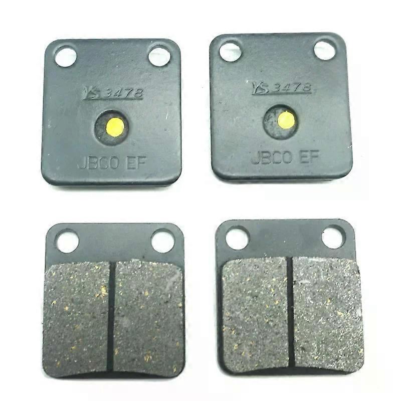 Motorcycle Front Rear Brake Pads For YAMAHA YFM45FA Kodiak 450 Auto 4X4 04-06 YFM45FAH Hardwoods 04-06 YFM 45FA 45FAH ATV