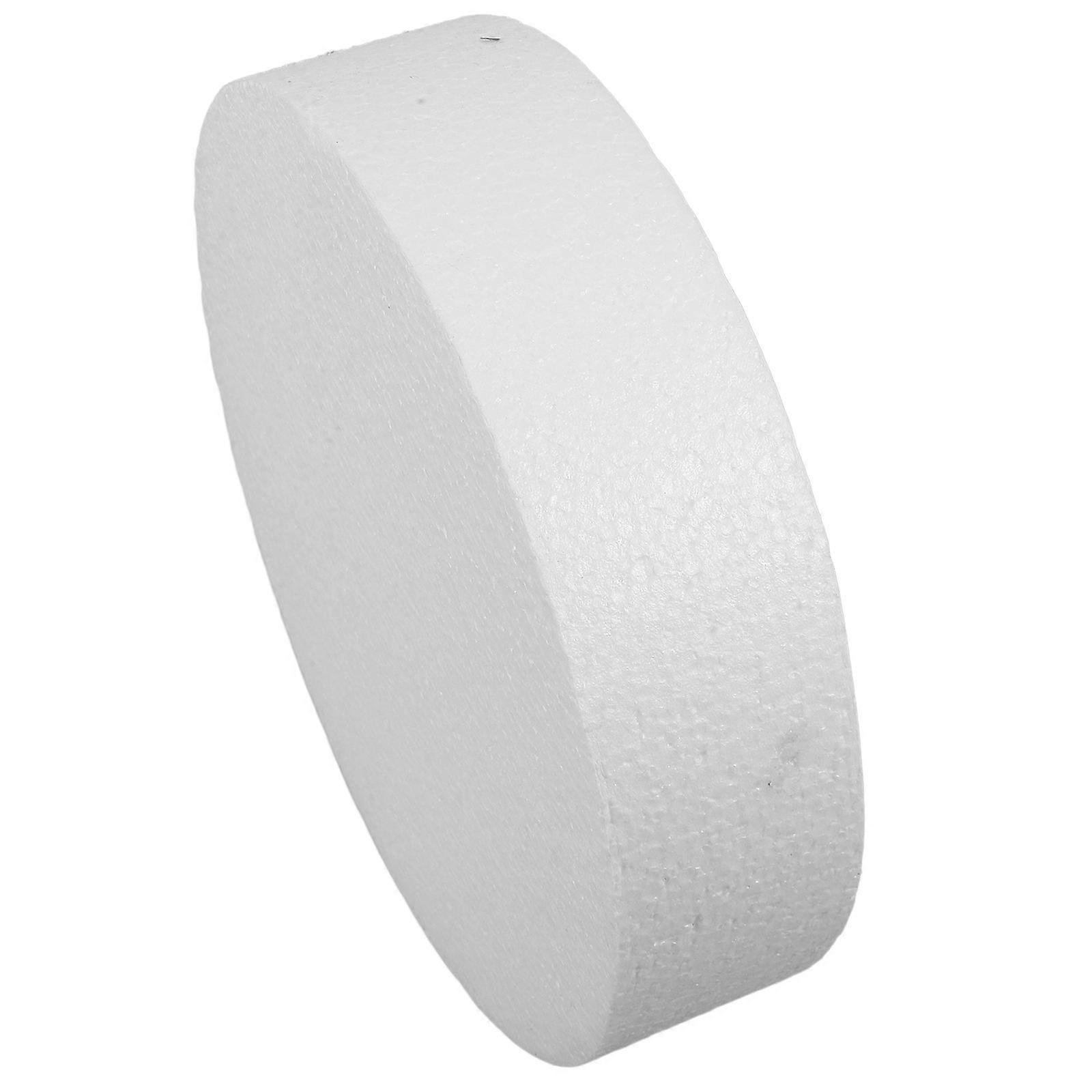 Durable Foam Cake Base for Decoration White Color Ultralight and Versatile 3pcs