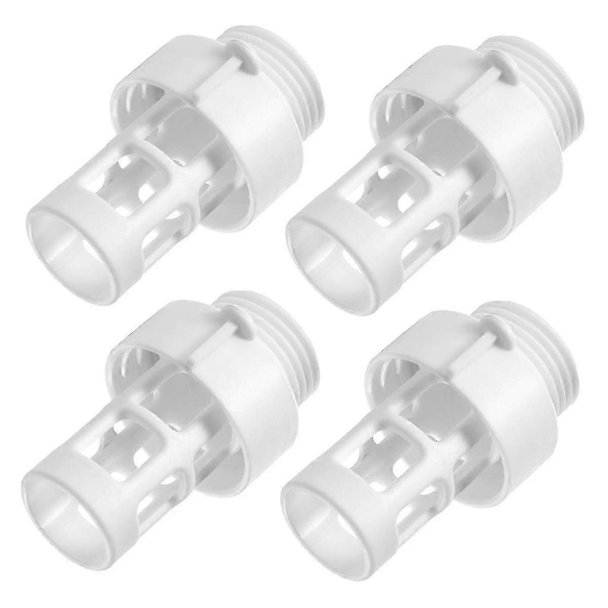 4PCS Pool Drain Connector Adapter for 10184 Hose Adapter Round Swimming Pool Pool Parts Drain Adapter Supplies JP