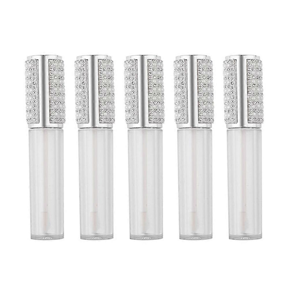 5pcs Empty Lip Gloss Tubes for DIY Lipstick Bottles