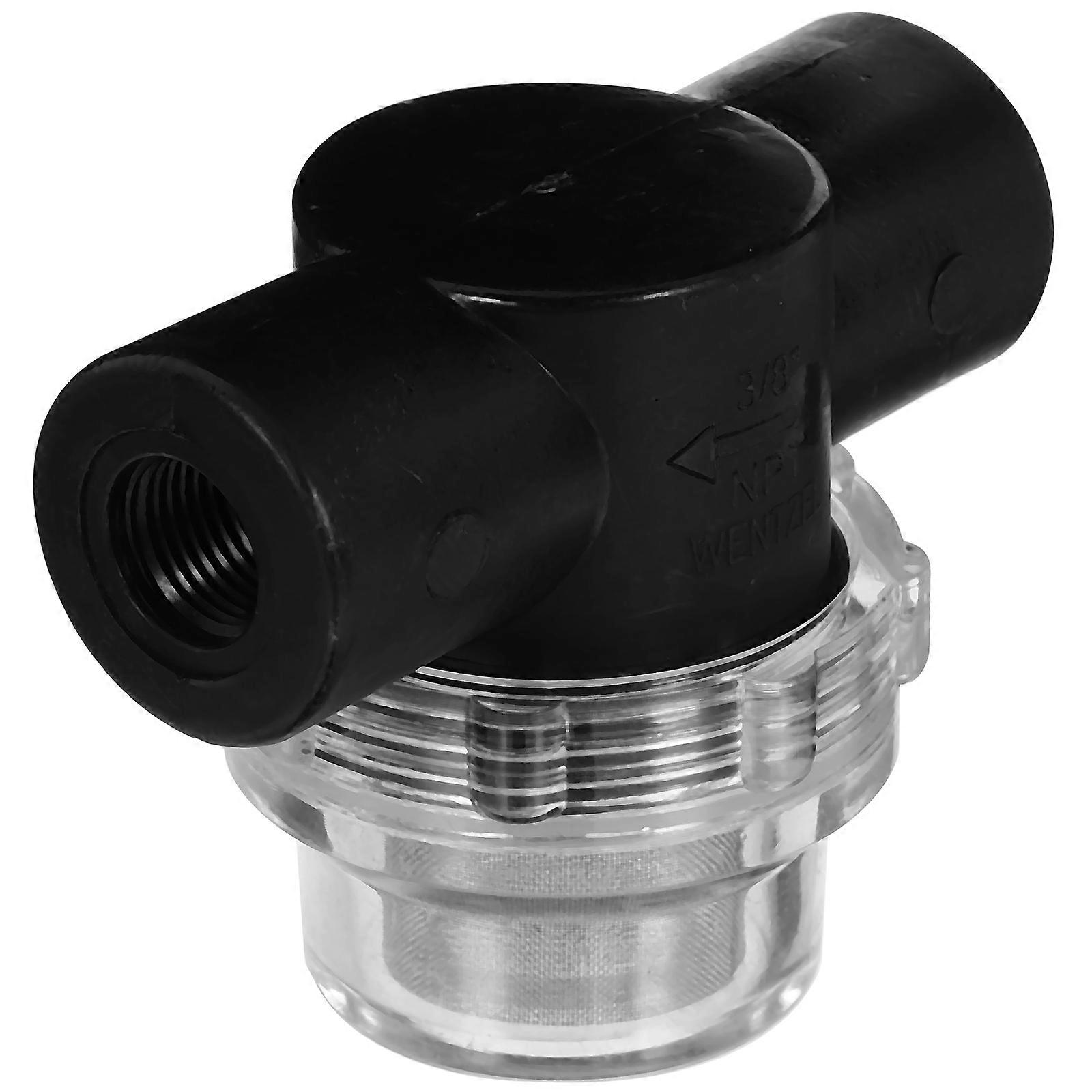 Replaceable Water Pump Strainer Filter for Garden Hose – High Filtration, Transparent Design, Easy Installation and Cleaning for Farms and Plantations