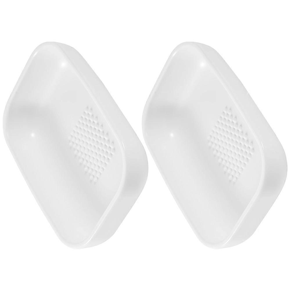Multifunction Garlic and Ginger Handheld Kitchen Gadgets Made of ABS White Color Safe and for Use