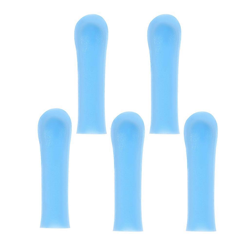 5pcs Soft Silicone Ear Cleaner Tips Reusable Safe Hygienic Compatible with Ear Cleaning Devices for Adults