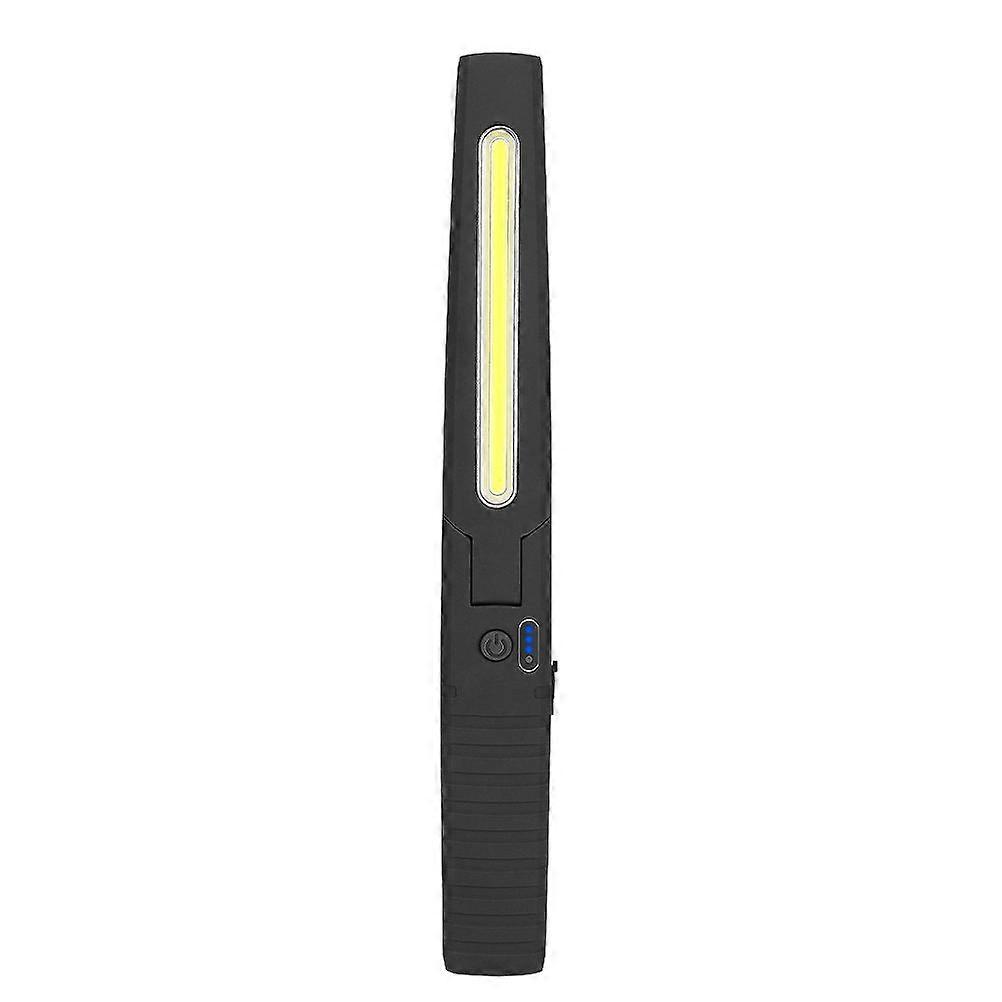 Rechargeable Camping Lamp with Builtin Magnet for Illumination and Outdoor Use Black ABS 180 Degree Rotate Design