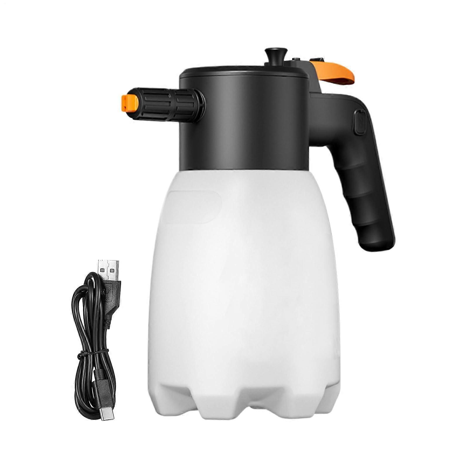 Electric Foam Sprayer, Reusable Multifunctional Car Wash Tool, Easy To Use, 12.5 X 24.5 X 12.4 Cm, For Home & Driveways