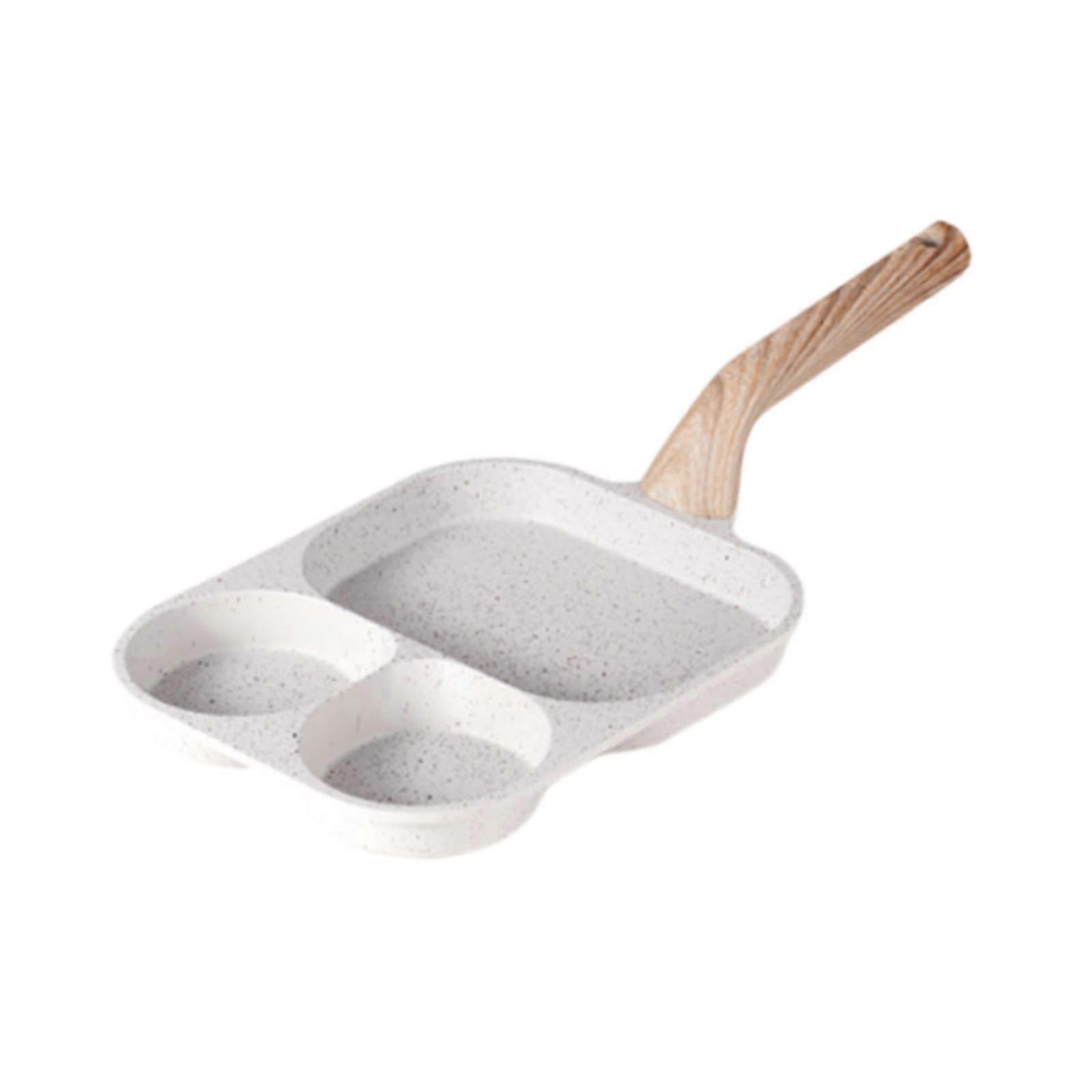 3 Cup Nonstick Egg Frying Pan, Breakfast Cooker with Heat-Resistant Handle for Easy Egg Cooking