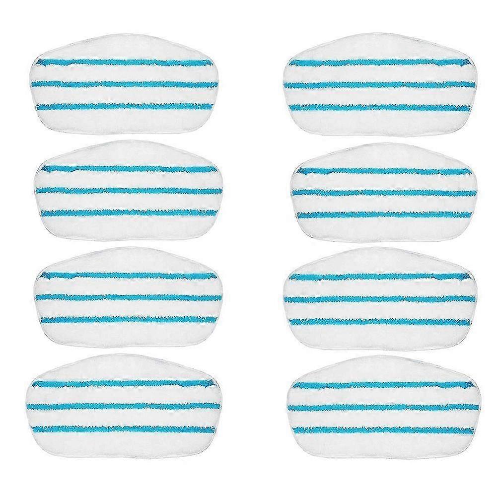 Replacement Pads for PureSteam ThermaPro 211 10-in-1 Steam Mop Cleaner - 8 Pack