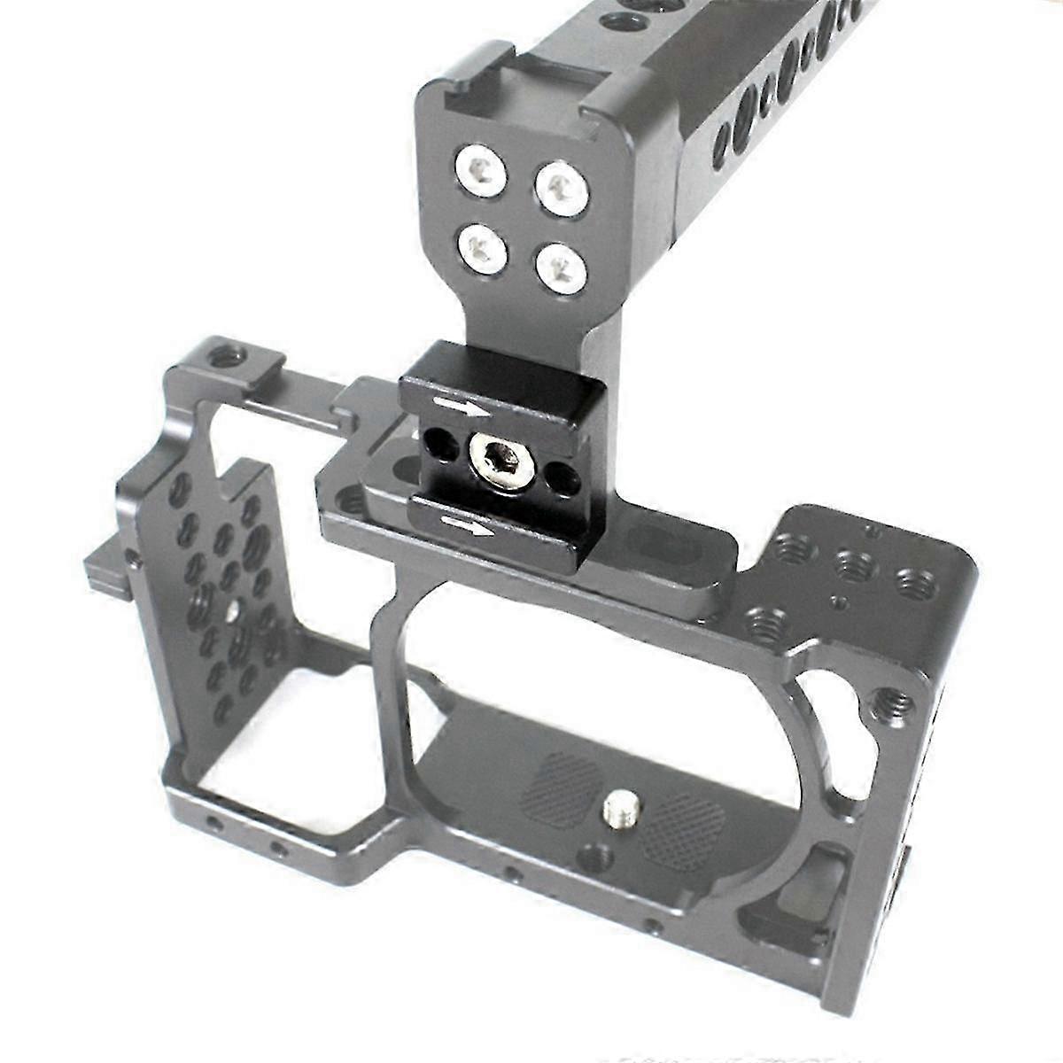 Optimized Camera Cold Shoe Mount Adapter Bracket with 1/4 Adapter for Camera Cage - 3 Sets Aluminum Adapter Bracket for Photography Enthusiasts