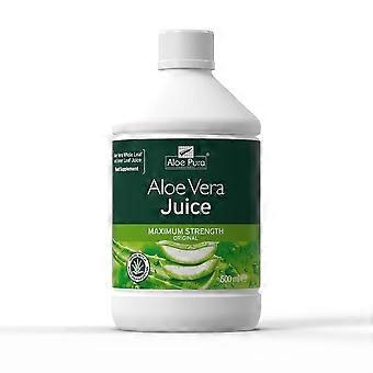 Aloe Pura Aloe Vera Juice Max Strength 500ml - 4 Pack