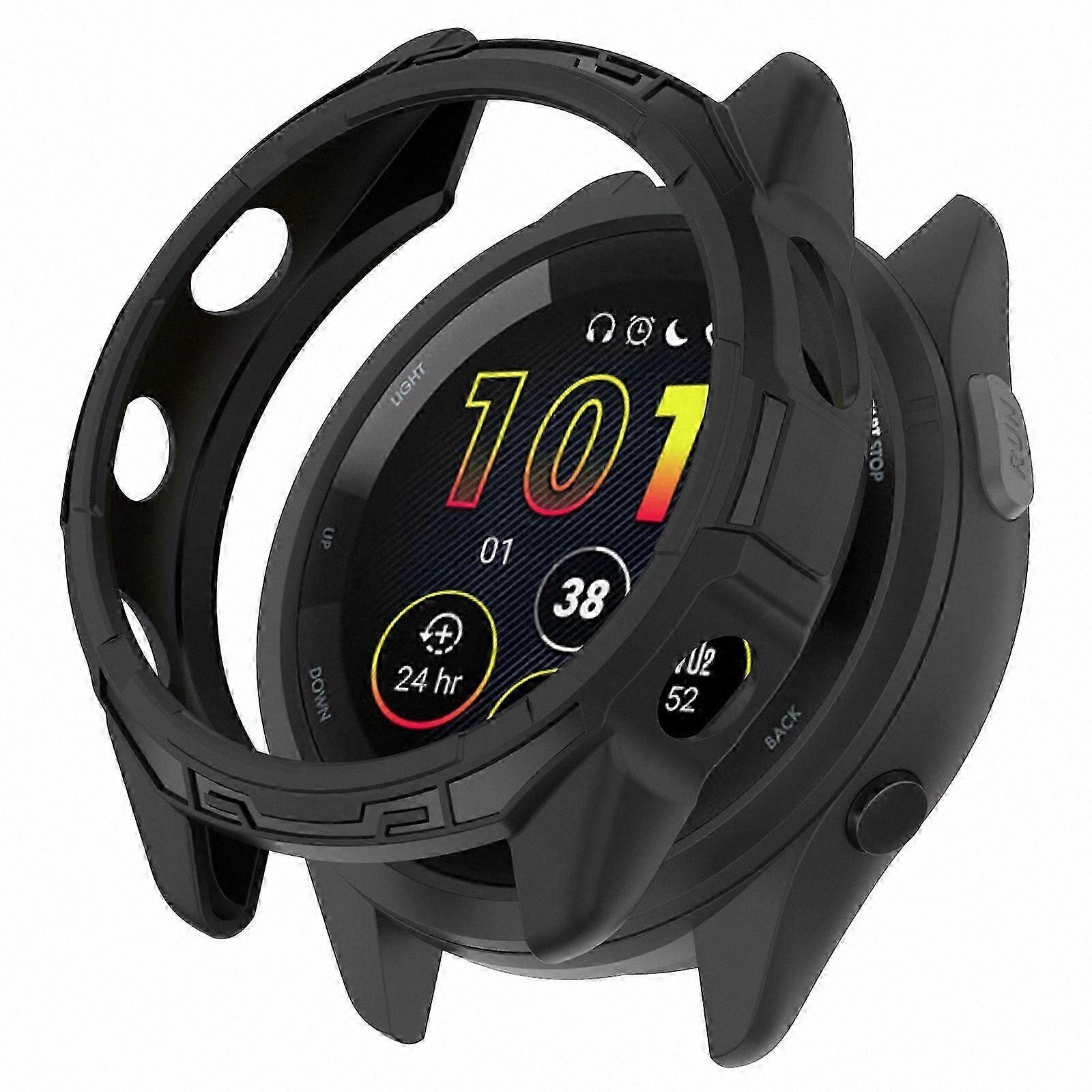 Shockproof Soft TPU Bumper Frame Cover for GPS Running Smartwatch