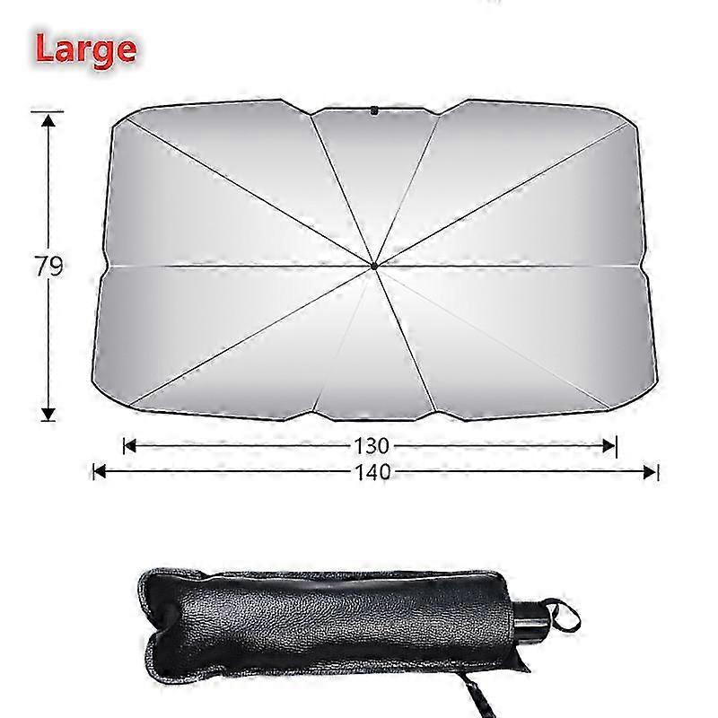 Car Windshield Sunshade Umbrella Type Sun Shade for Car Window Summ...