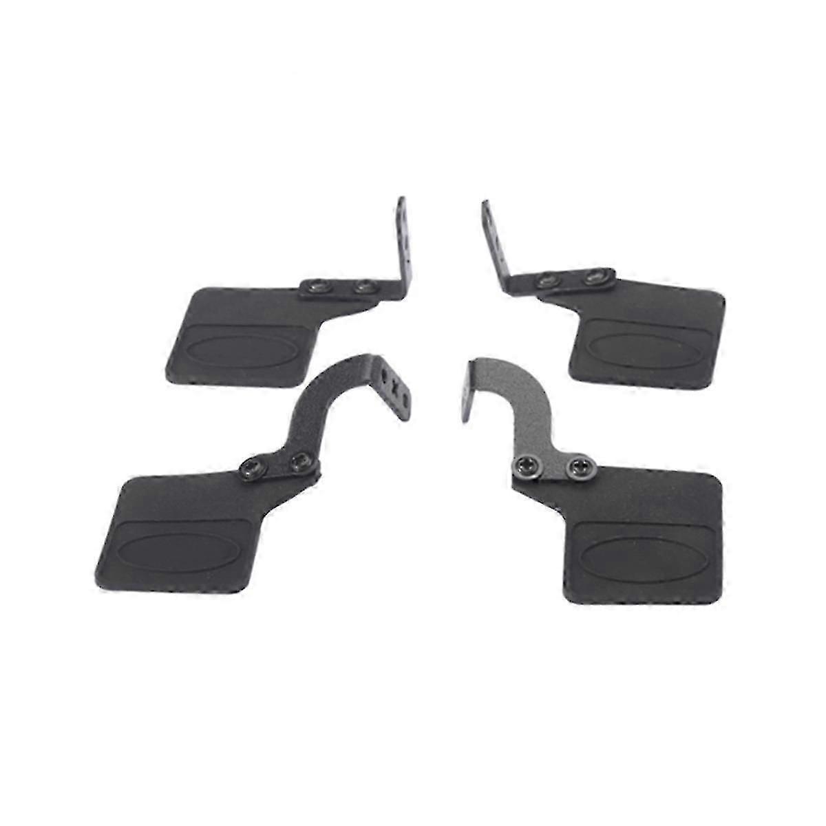 TRX4M 1/18 RCカーアップグレードラバーフェンダーとマッドフラップ