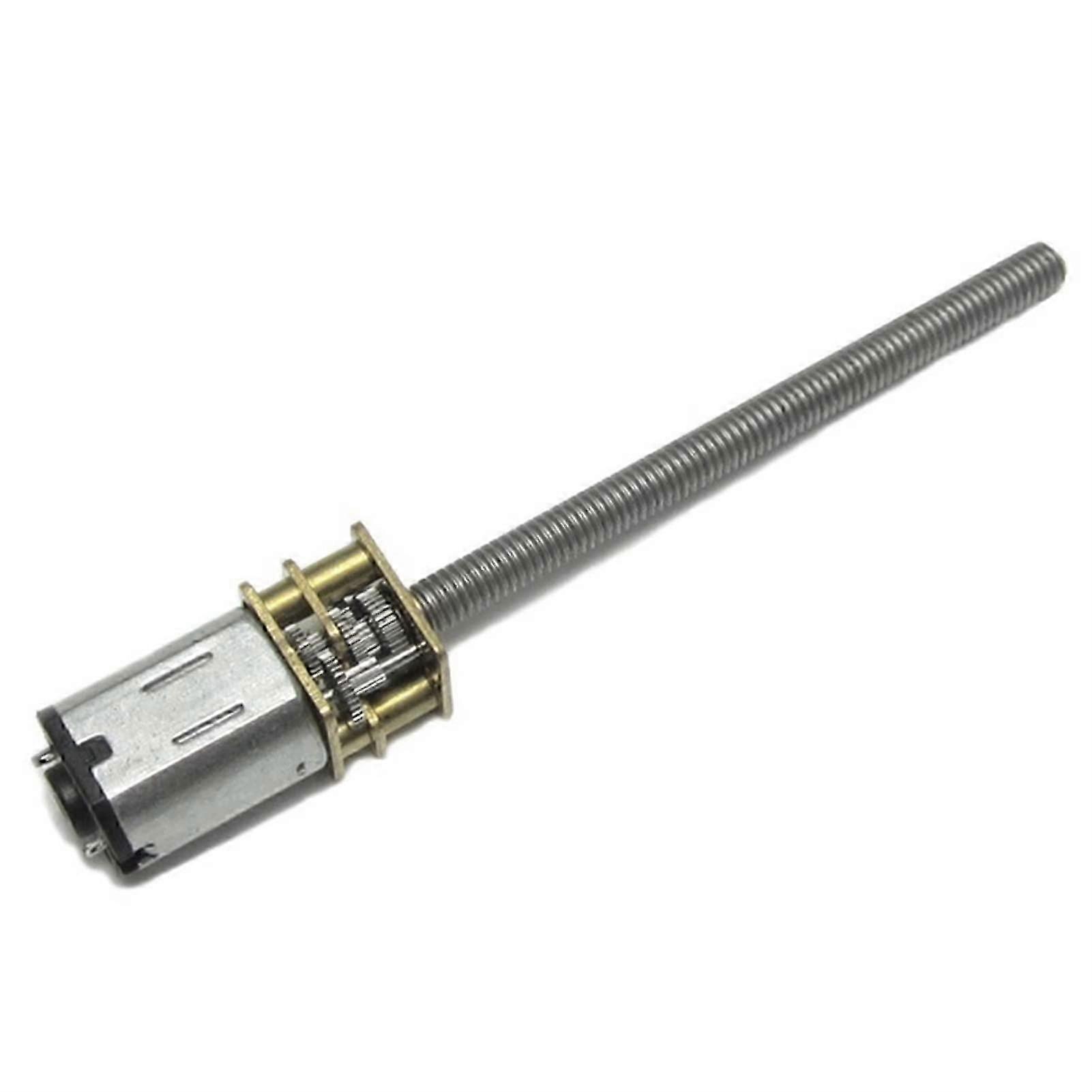DIY Accessories GA12N20 M4 * 55MM Micro Screw Gear Motor - Reduction Motor with Long Shaft, Low Speed N20 for 3V (Color: 3V)