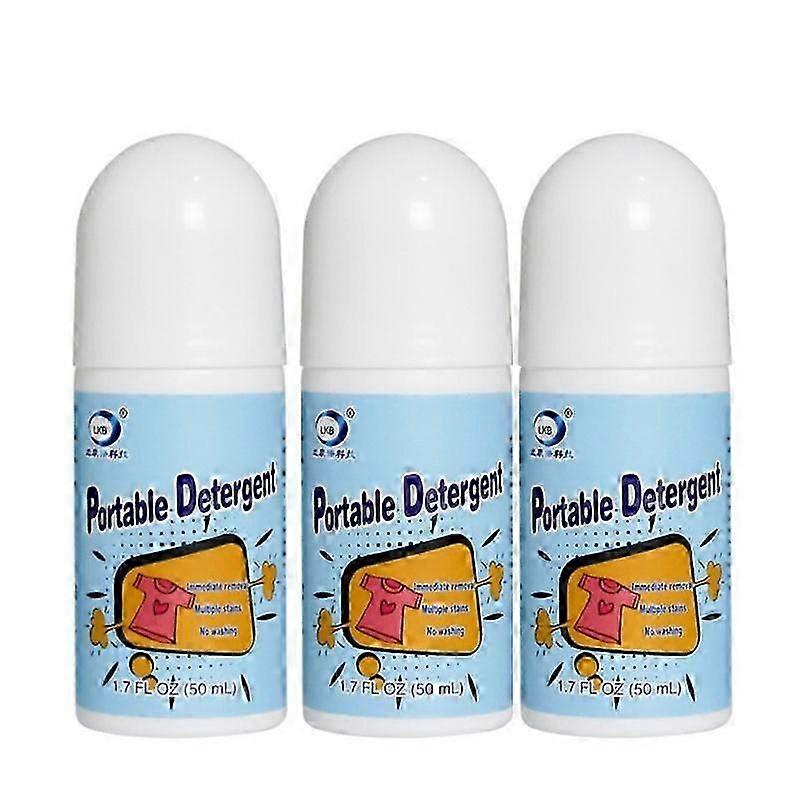 3pcs 50ml עט טיהור בגדים מסירי כתמי כביסה ניידים מנקה אבק מסיר כתמים שמן ניקוי הבית כתמים שונים